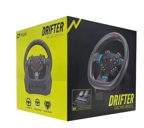 VOLANTE+PEDALERA NOGA DRIFTER PS3 | PS4 | PC | XBOX | XBOX ONE | NS