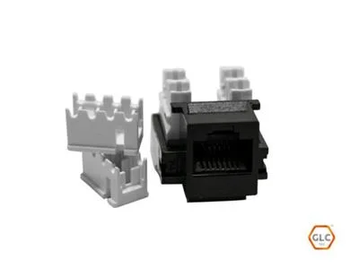JACK RJ45 110 IDC A/B NEGRO CAT5