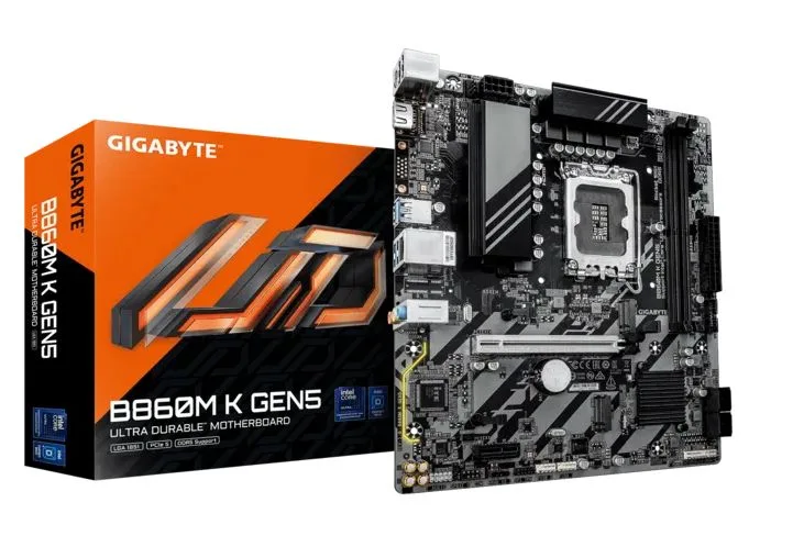 GIGABYTE B860M K GEN5 (LGA 1851) DDR5 MOTHER