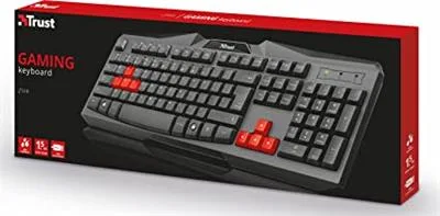 TECLADO GAMER TRUST ZIVA ES
