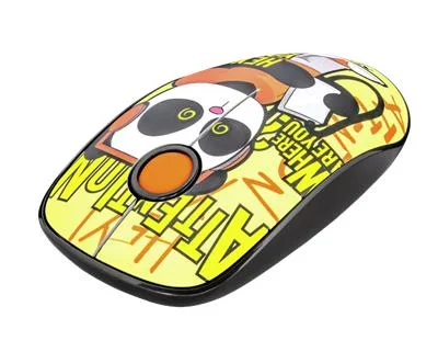 MOUSE TRUST SKETCH SILENT WIRELESS YELLOW