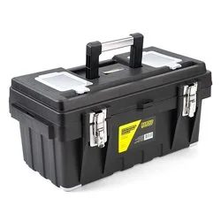 CAJA DE HERRAMIENTA DE 19" PLASTICA CON CIERRE METALICO - BAROVO CHPM19
