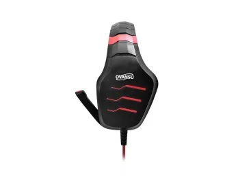 AURICULAR NISUTA OSAUG600R TIPO VINCHA C/MIC ROJO