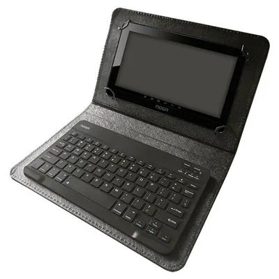 FUNDA MOW 10" TABLET C/TECLADO METALICO BT - BLACK