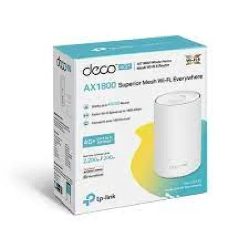 ROUTER MESH TP-LINK DECO X20 (PACK X1) AX1800 | DUAL BAND 2.4GHZ Y 5GHZ | WIFI 6