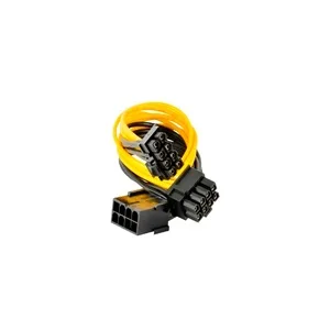 ADAPTADOR NISUTA NSAD828S DE 8PINES PCIe A 2 PCIe DE 6+2 PINES PARA PLACA DE VIDEO