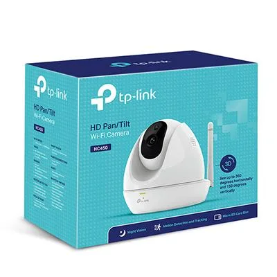 IP CAMARA TP LINK NC450 DAY/NIGHT SD  C/EXTENSOR WI FI  + MOVIMIENTO