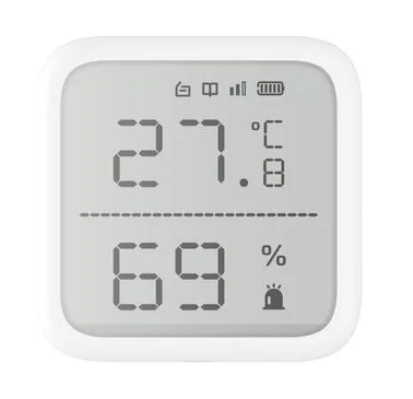 SENSOR TEMPERATURA HIKVISION DS-PDTPH-E-WB INALAMBRICO