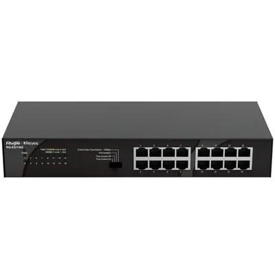 SWITCH 16P RUIJIE-REYEE RG-ES216GC 10/100/1000M ADMINISTRABLE