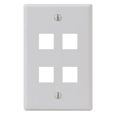 FACE PLATE 4 PORT