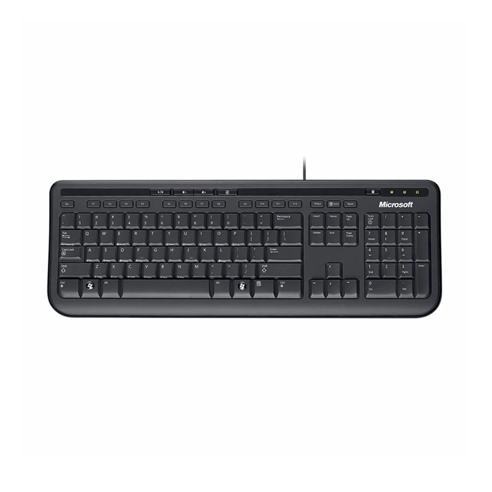 TECLADO OUTLET MICROSOFT USB WIRED 600 ANB-00004 MODELO 1576 (SIN CAJA)