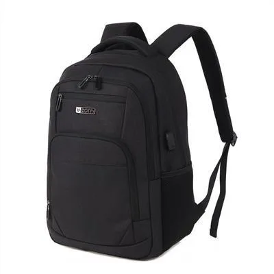MOCHILA ZOM ZB-305B NEGRO 15.6" USB