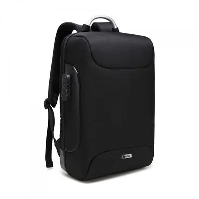MOCHILA KOLKE KVM-603 ANTI-ROBO TRAVELER CON CANDADO NEGRA