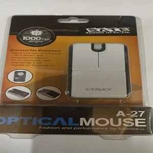 MOUSE USB SATELLITE MINI A-27W BLANCO 1000DPI