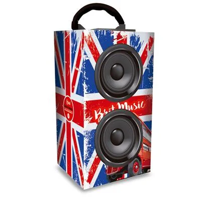 PARLANTE NETMAK BRITISH BLUETOOTH 10W USB/SD/FM