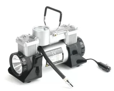 MINICOMPRESOR 150 PSI DOBLE PISTON CON MALETIN RIGIDO KUSHIRO DMCI-0001