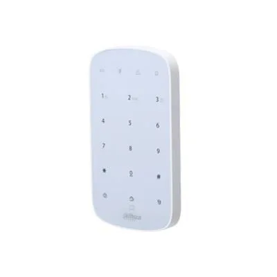 TECLADO PARA ALARMA INALAMBRICO TOUCH RF DAHUA ARK30T-W2 10011910620