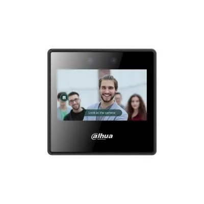 CONTROL DE ACCESO DAHUA ASA3223AW PANTALLA LCD ADMITE REGISTRO FACIAL CAMARA 2MPX