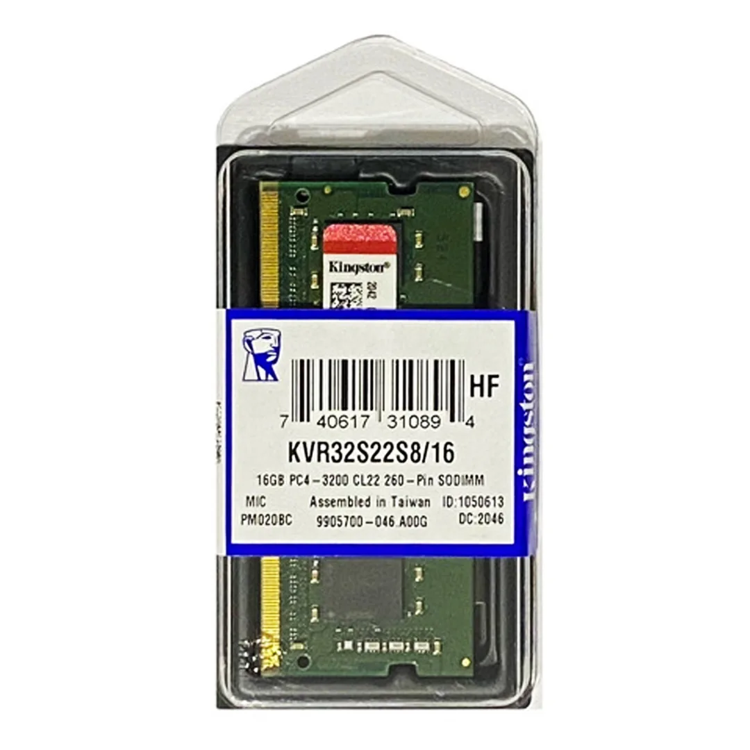 SODIMM DDR4 16GB 3200 KINGSTON CL22