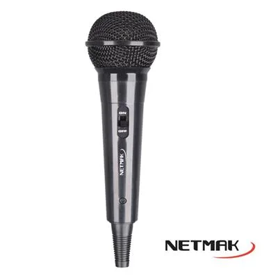 MICROFONO NETMAK NM-MC7 DINAMICO BLACK