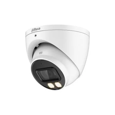 CAMDV DOMO METALICO DAHUA HDW1509TP-IL-A-0280B-S2 5MP IR 40M MICROFONO ILUMINACION DUAL IP67.