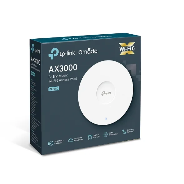 AP TP-LINK EAP650 AX3000 OMADA CEILING MOUNT