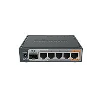 ROUTER MIKROTIK RB760IGS HEX-S | 5 PUERTOS + 1 SFP | GIGA | LICENCIA 4