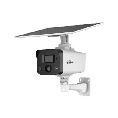 IP CAMARA DAHUA BULLET HFW2441DGP-4G-SP-LA-0360B 4MPX 4G SD 512GB IR30M CON BATERIA Y PANEL SOLAR IP