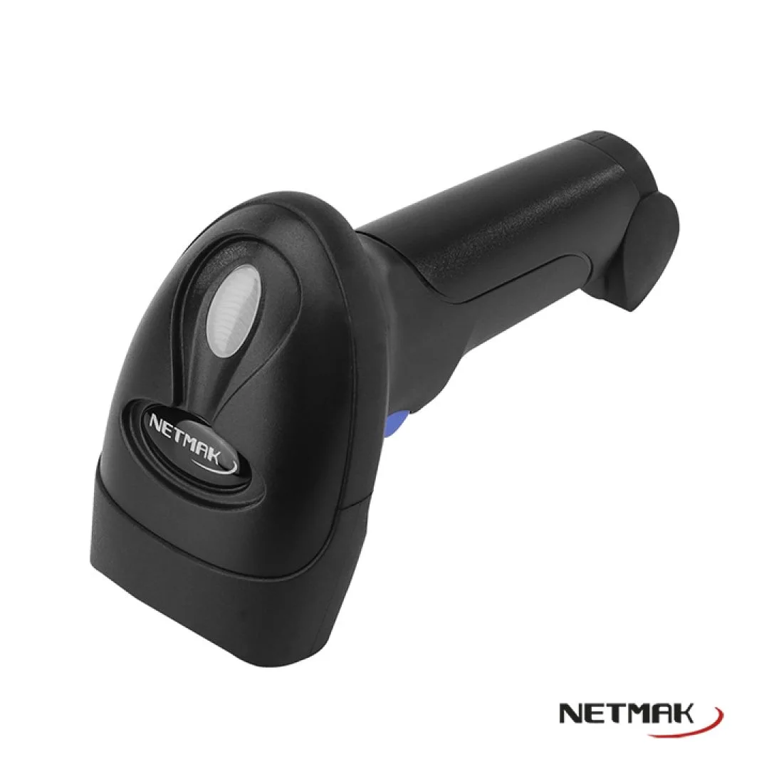 LECTOR CODIGO DE BARRA /QR NM-LC308 INALAMBRICO NETMAK 2D