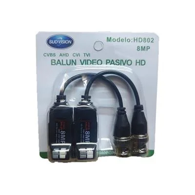 BALUN SUDVISION HD802 A PRESION 8MP 4K