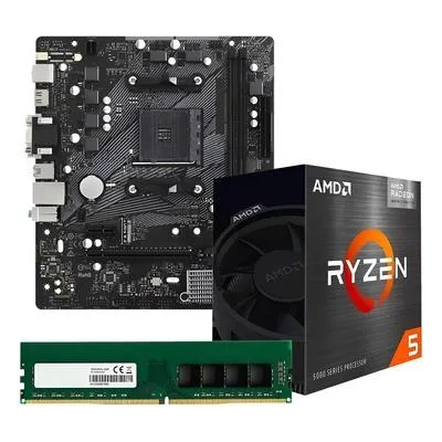 COMBO ACTUALIZACION RYZEN 5 5600GT BULK + ASUS A520M-K+ 8GB DDR4 3200 MHZ COMBO0002