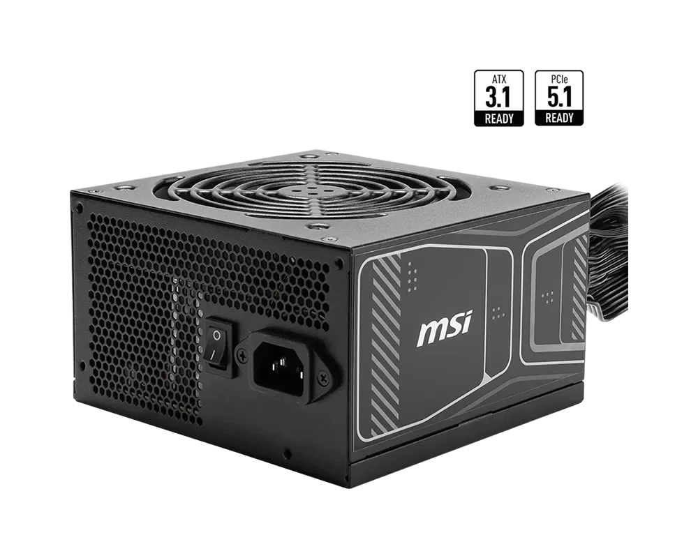 FUENTE MSI 750W MAG A750GN PCIE5 750W 80PLUS GOLD