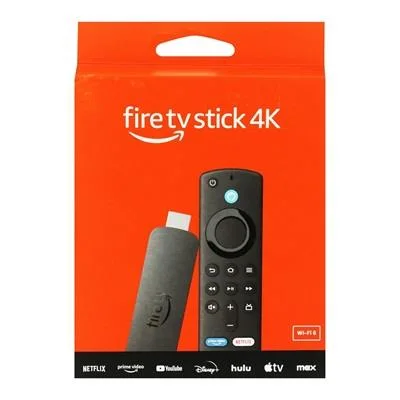 TV STICK AMAZON FIRE 4K WIFI6 BLACK SIN FUENTE SIN PILAS 840268935092