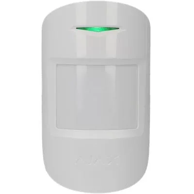 DETECTOR INFRARROJO PIR AJAX  INALAMBRICO 2680309WH3 BLANCO