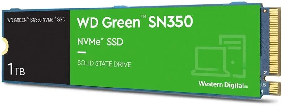 DISCO RIGIDO SSD 1TB WD GREEN SN350 NVME 960GB M2