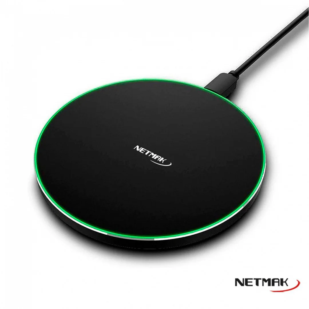BASE DE CARGA INALAMBRICA NETMAK NM-BC16 15W