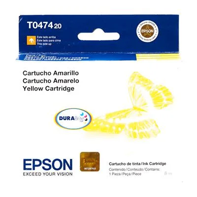 CART TINTA YELLOW EPSON 12ML (C63/C65/C83/C85/CX3500/CX4500/CX6300/CX6500)