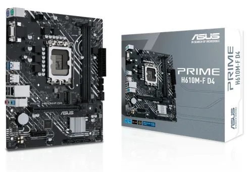 ASUS PRIME H610M-F D4 R2.0 (LGA1700) DDR4
