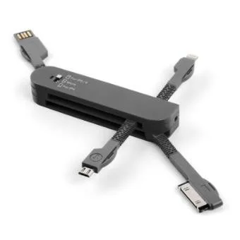 NAVAJA SUIZA DE CABLE USB-MULTIPUERTO