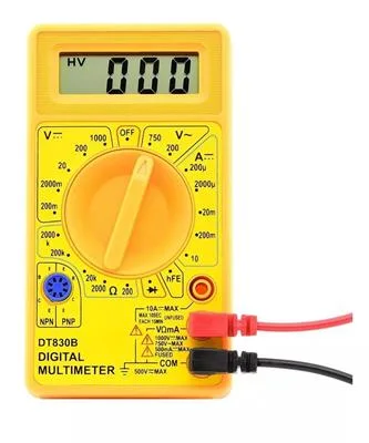 TESTER NETMAK NM-830 DIGITAL CON BUZZER Y CABLES