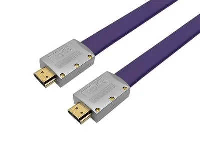 CABLE HDMI NISUTA V1.4 FLAT 2 MTS ALTA CALIDAD