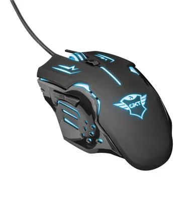 MOUSE TRUST MS22090 RAVA GXT 108 RETROILUMINADO/RGB USB