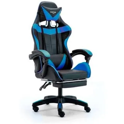 SILLA GAMER PC COLOR NEGRO/AZUL SV-G01 VONNE