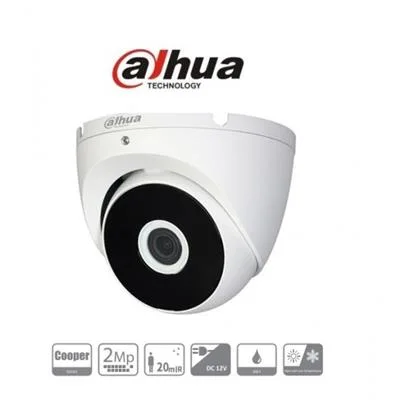 CAMDVR DOMO DAHUA 2MPX MET HAC-T2A21P-0360 HDCVI 1080P IR 20M 3.6MM IP67 METALICA
