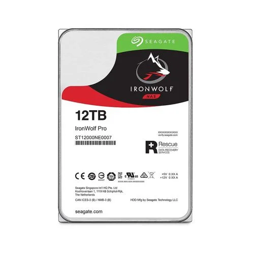 DISCO RIGIDO 12TB SEAGATE NAS IRONWOLF