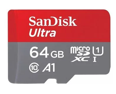 MICRO SD 64GB SANDISK ULTRA C10 SDSQUNR-064G-GN3MA