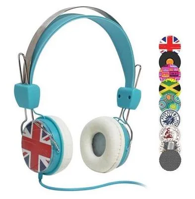 AURICULAR KOLKE KA-106 CELESTE CON MIC PARA CELULA
