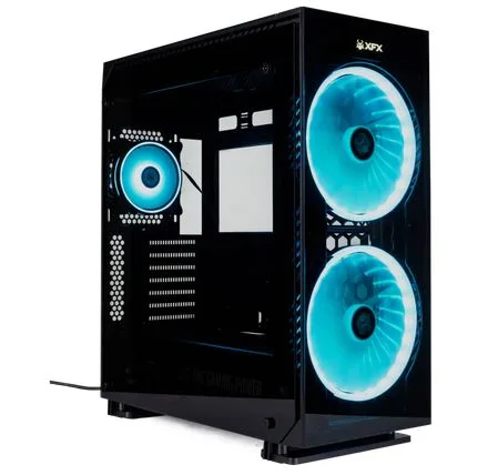 GABINETE GAMER XFX GC-09HE - 2 COOLER 200MM + 1 120MM RGB