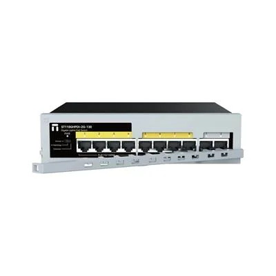 SWITCH 8P POE NETIS ST110GHPDI-2G-130 8 PUERTOS POE+ 120W 2 PUERTO UPLINK GE