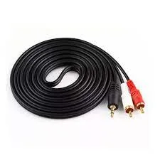 CABLE AUDIO NETMAK (NM-C25 5) 3.5 STEREO A 2 RCA 5 MTS